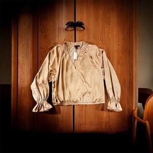 Banana Republic Beige Blouse